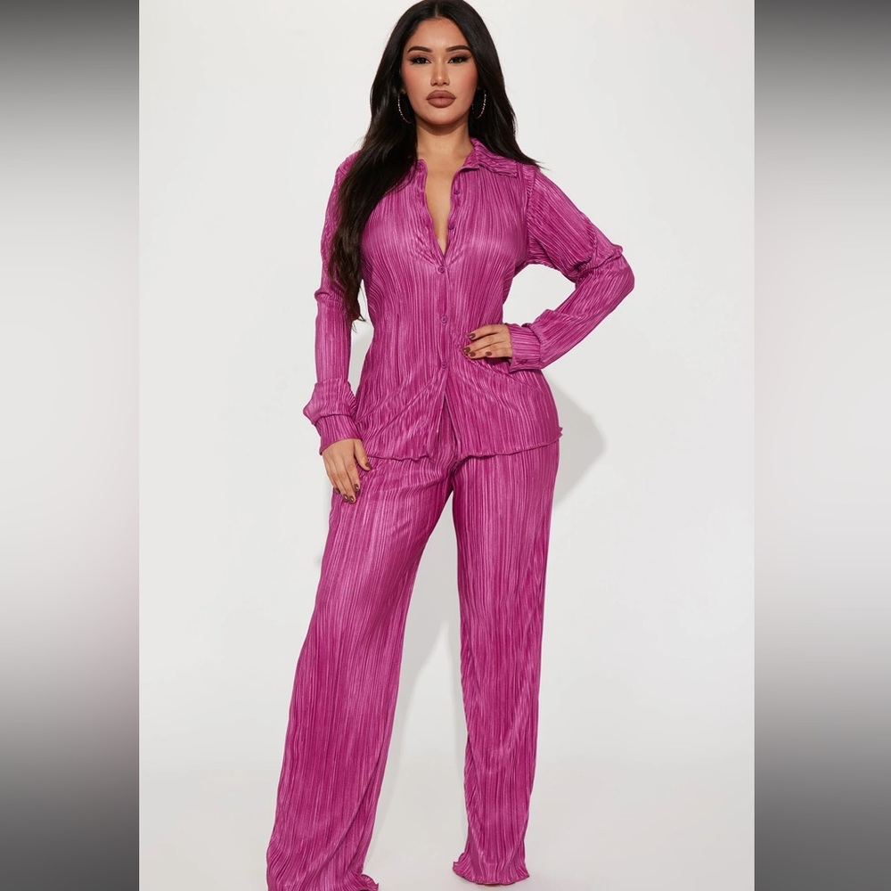 Pink two piece set from fashionova